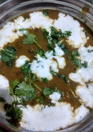 A picture of Dal Makhni.