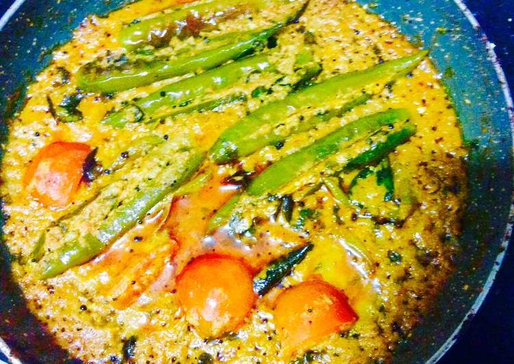 Easiest Way to Prepare Yummy Hyderabadi paneer stuffed Mirch Ka Salan