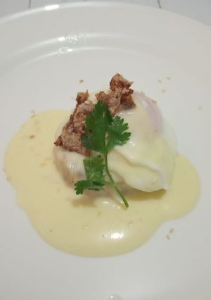 Foto resep Egg Benedict Hollandaise Sauce - #CreativeYouthEM