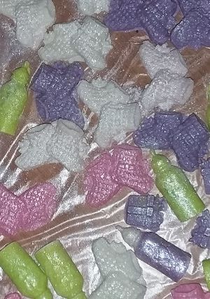 صورة لوصفة اشكال بعجينة السكر لسبوع