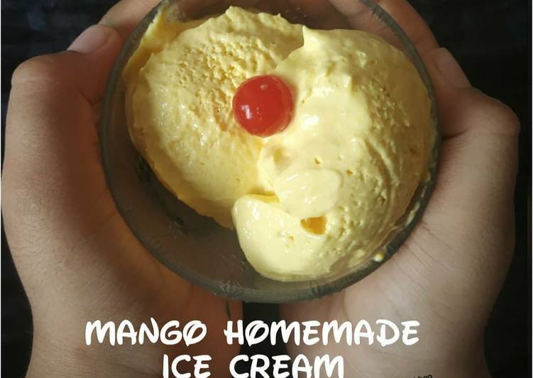 Recipe of Award-winning Mango homemade ice cream