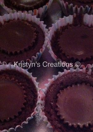 A picture of Reese's brownie bites!.