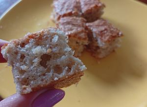 Una foto de Budín de banana especiado, sin huevo. Sale 👌 muy bien ❤️‍🩹