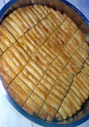 صورة لوصفة اصابع بقلاوة