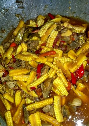Foto resep Orang janggel hati ampela