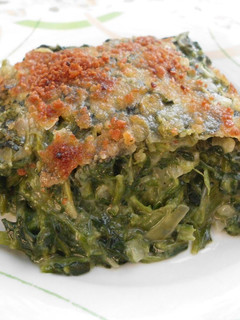 Una foto de Espinacas Gratinadas