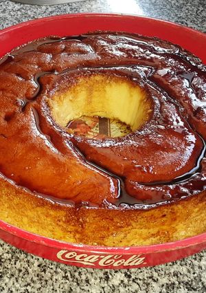 Una foto de Flan casero! 🍮
