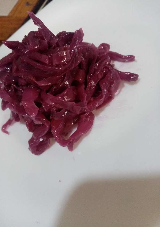 Una foto de Col agridulce explosiva