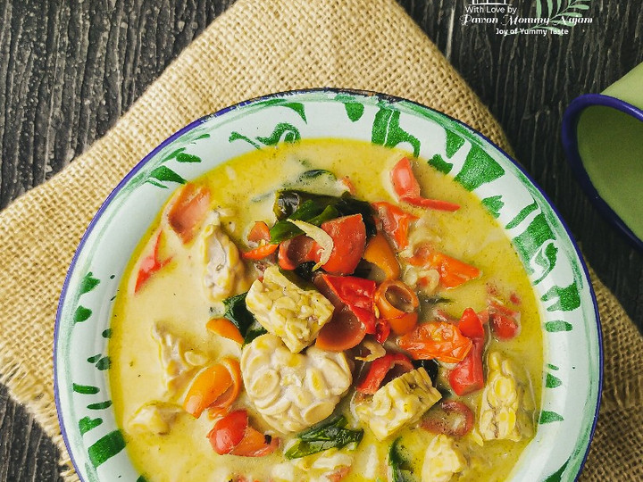 Resep Jangan Lodeh Tempe / Sayur tempe simple, Bisa Manjain Lidah