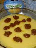FLAN LIGHT con Copitos de DULCE de LECHE ADU