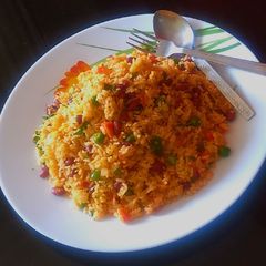 A picture of Maxican Rice.