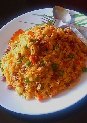 A picture of Maxican Rice.