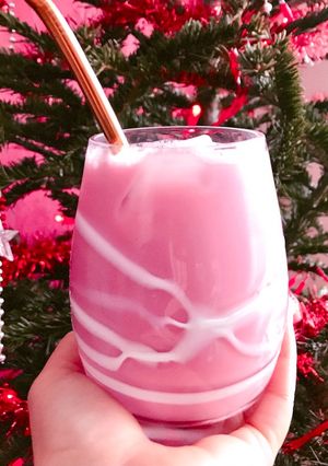 Hình của món 💚 Lassi Lựu Đỏ.