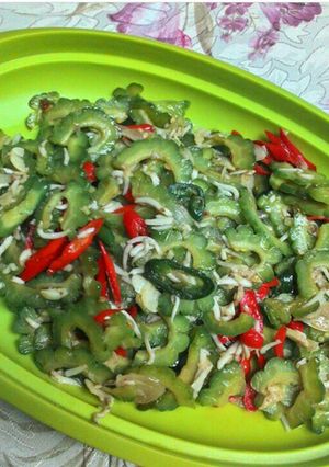 Foto resep Tumis pare teri Medan