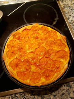 Una foto de Tarta de naranja