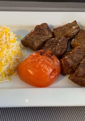 عکسی از دستور کته با چنجه 🍽