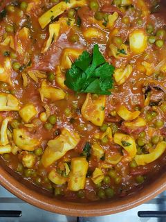 Foto di Seppie con piselli