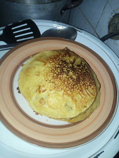 A picture of Milky spicy pancake.