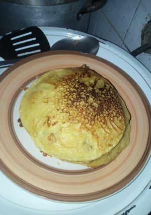 A picture of Milky spicy pancake.