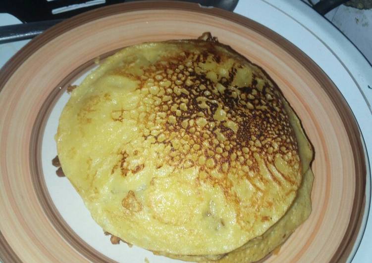 Recipe of Perfect Milky spicy pancake