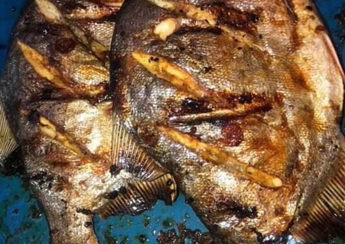 Resep Ikan bakar bumbu kecap pedas versi q, Sempurna