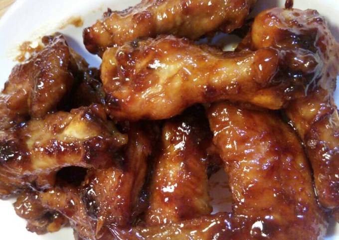 Honey Chicken Wings |Sayap ayam saus madu