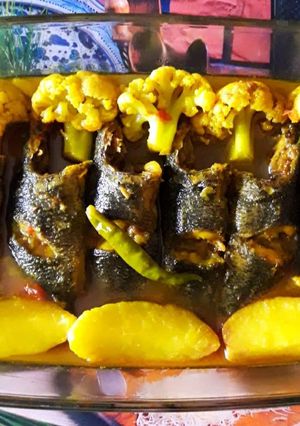 ফুলকপি আলু দিয়ে কইমাছের ঝোল (Phulkopi aloo diye koi macher jhol) রেসিপির প্রধান ছবি