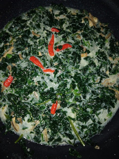 Foto resep Sayur daun pepaya jepang kuah santan