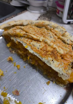 Una foto de Tarta sin gluten de calabaza 🧡