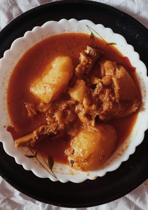 চিকেন কারি (Chicken curry Recipe in Bengali) রেসিপির প্রধান ছবি