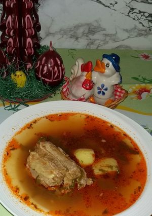 O poză a rețetei Ciorbă de ied.