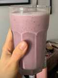 Batido de Banana e Amora