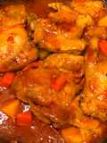 Chicken Thighs in Red Sauce
