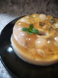 Foto resep Longan Milk Puding