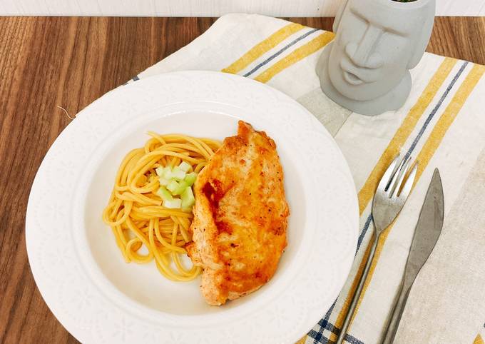 匈牙利紅椒優格雞胸肉義大利麵食譜與作法by 蘿阿姨懶人廚房 Cookpad