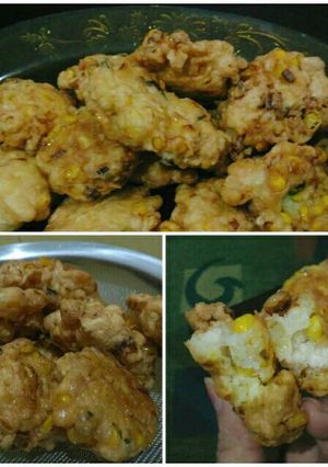 Foto resep Perkedel jagung pas takarannya