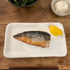 A picture of 🐟 Grilled mackerel - Shio Saba Japanese style.