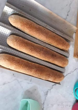 صورة لوصفة خبز الباقيت الصحي لأصحاب الرجيم