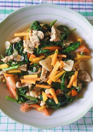 Foto resep Tumis Kangkung Campur