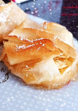 Une photo de Minis croustades aux pommes