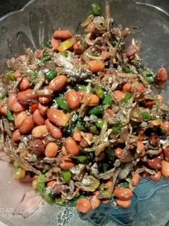 Foto resep Sambel Goreng ikan asin + kacang