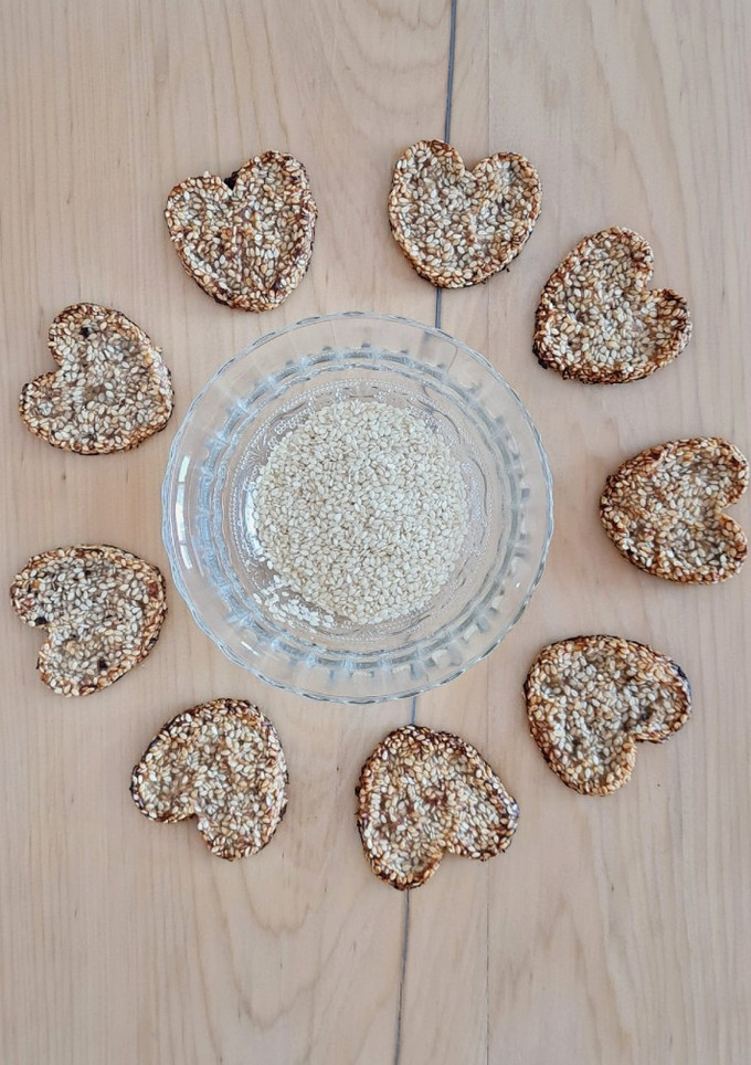 Una foto de Galletas 2 ing 💝 Sin harina, sin azúcar, sin huevo, sin lácteos