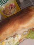 Sándwich de lomo con lechuga, tomate, un lujo!!😍😍