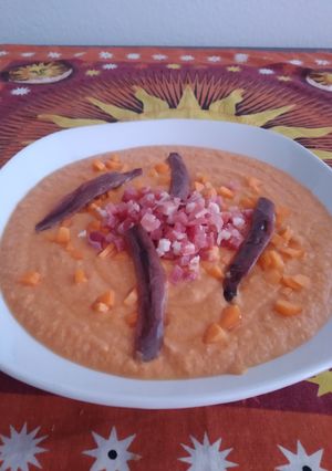 Una foto de Salmorejo cordobés