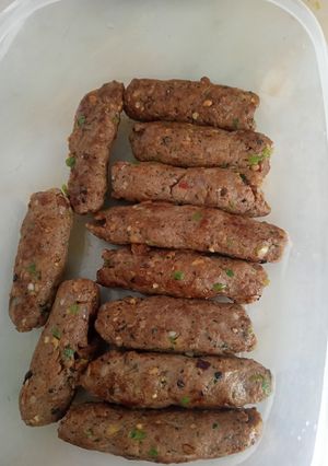 A picture of ریسٹوران اسٹائل سیخ کباب.