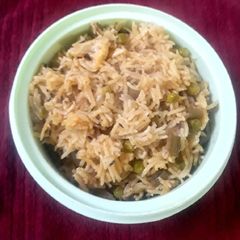 Vegetable pulao A picture of Vegetable pulao.