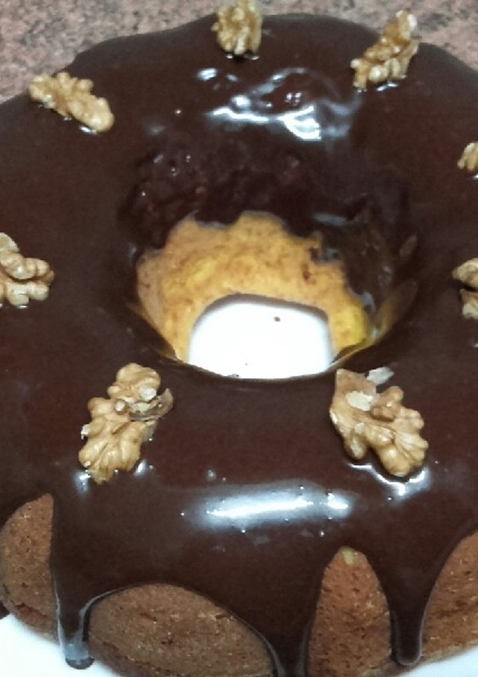 Una foto de Bizcocho de calabaza esponjoso y fácil de hacer