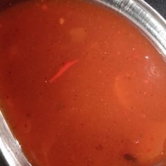 A picture of Imli chutney.