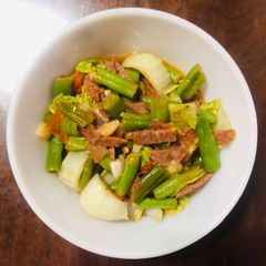 A picture of Spam & Vegetables Stir-Fry.