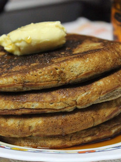 Una foto de Pancakes de calabaza y especias